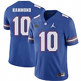 Florida Gators 10 Josh Hammond Blue College Football Jersey Dzhi,baseball caps,new era cap wholesale,wholesale hats